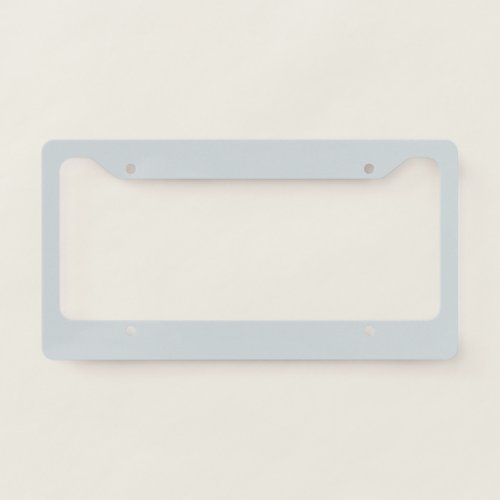 Aluminum Foil Solid Color License Plate Frame