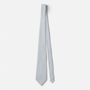 Aluminum Foil Solid Color Neck Tie
