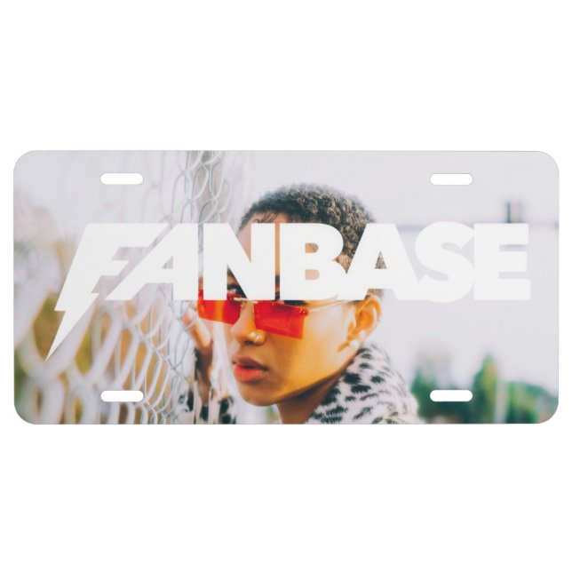 Aluminum License Plate (Front)