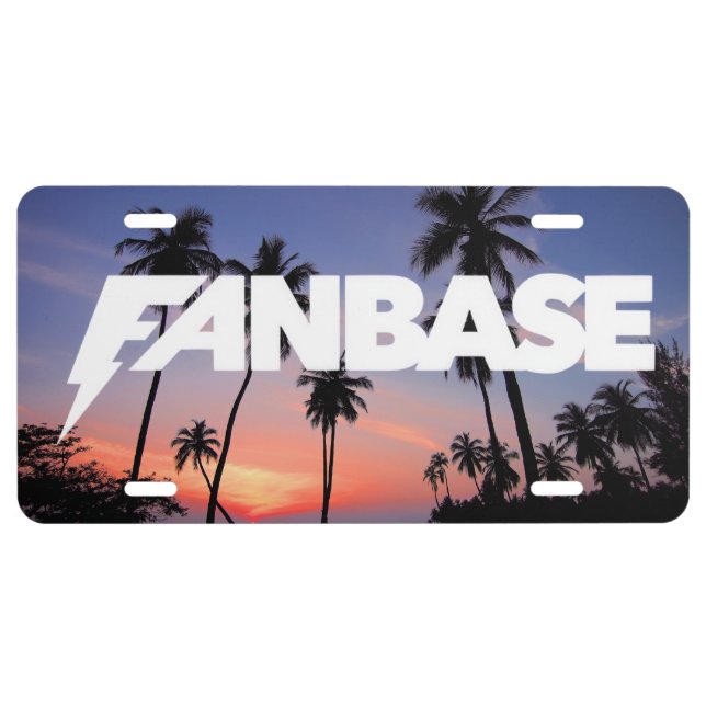 Aluminum License Plate (Front)