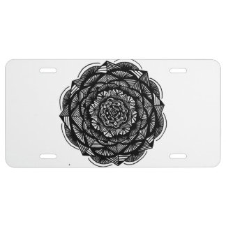 Aluminum License Plate