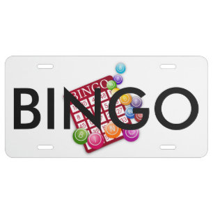 Aluminum License Plate/Bingo Plate