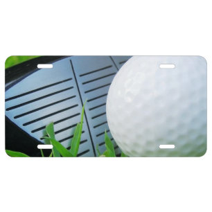 Aluminum License Plate/Golf Plate