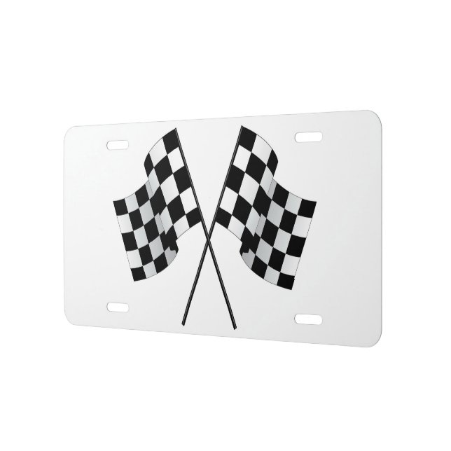 Aluminum License Plate/Racing License Plate (Left)