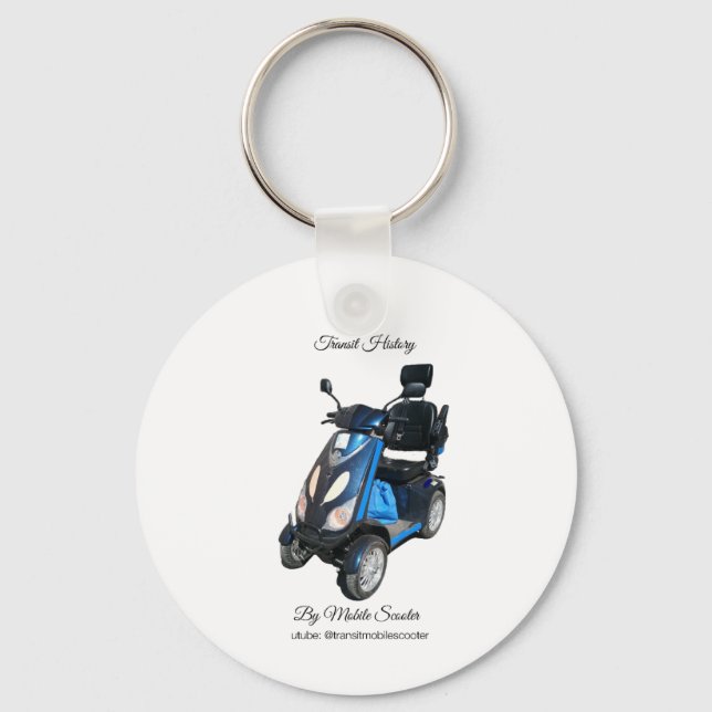 Aluminum Round Keychain (Front)