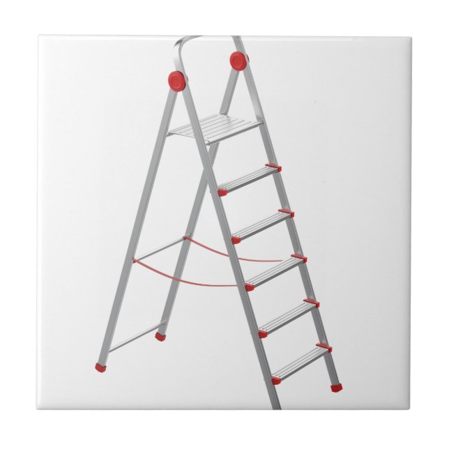 Aluminum step ladder tile (Front)