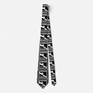 ALUMINUM traditional 10th wedding anniversary gift Neck Tie