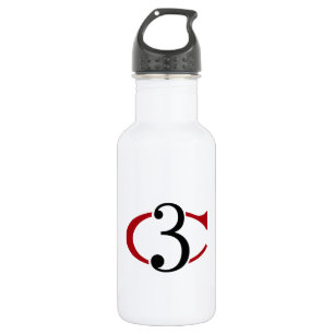 Aluminum with C3 Logo Stainless Steel Water Bottle