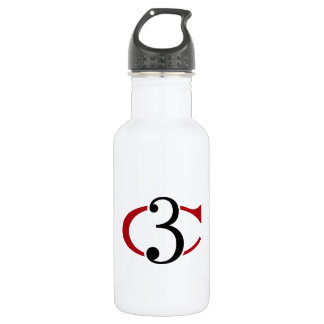 Aluminum with C3 Logo Stainless Steel Water Bottle