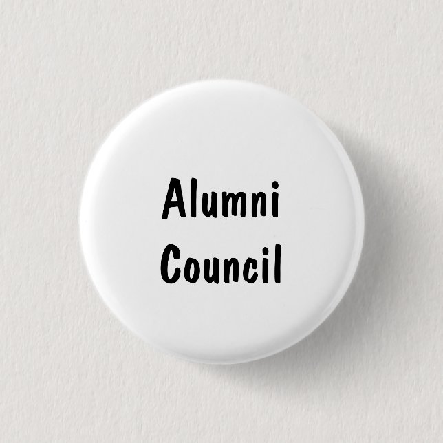 Alumni Council Pinback Button (Front)