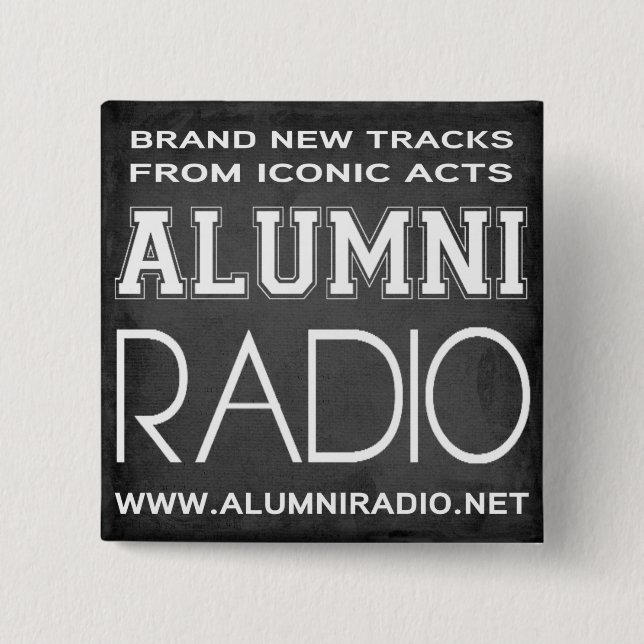 Alumni Radio Pin "Iconic" (Front)