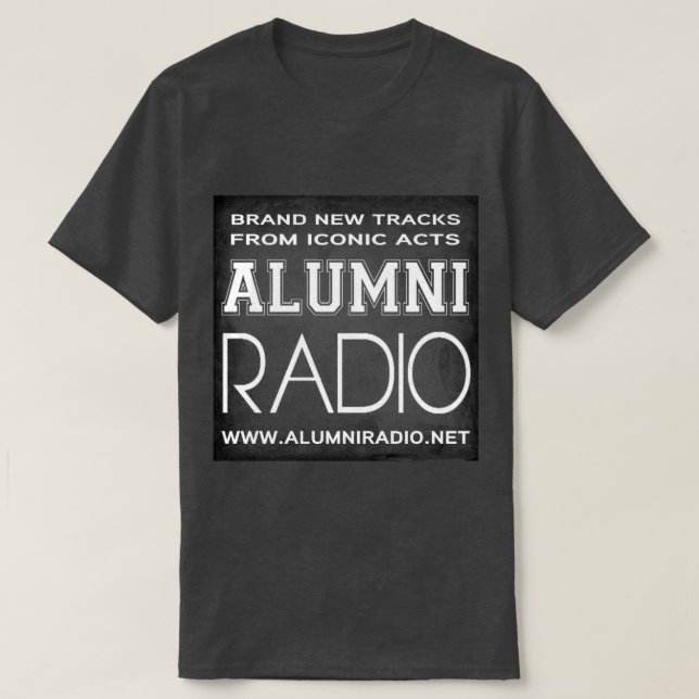 Alumni Radio T-Shirt "Iconic" (Design Front)