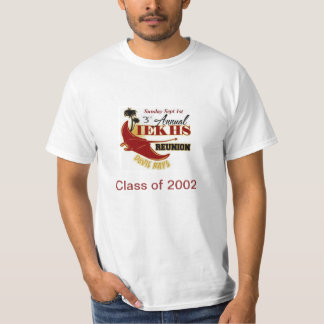 Alumni Reunion 2013 Class of 2002 T Shirt