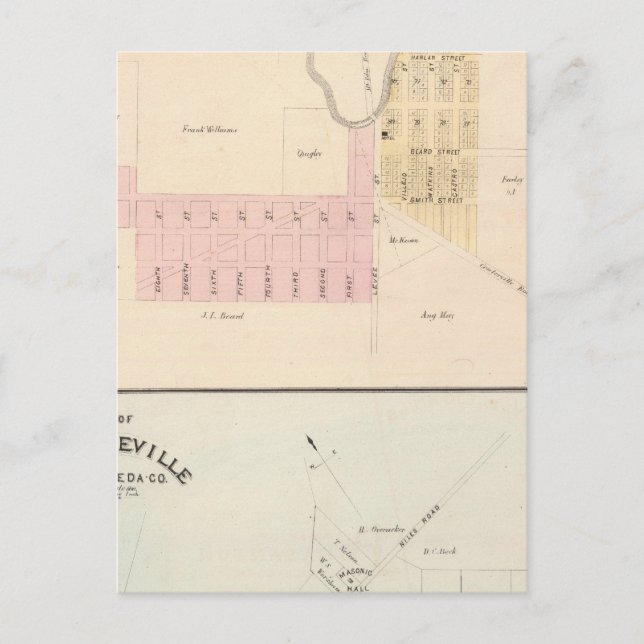 Alvarado, Centreville Postcard (Front)