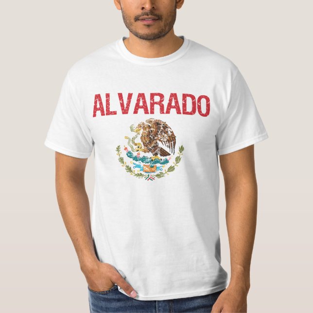 Alvarado Surname T-Shirt (Front)