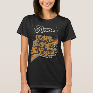 Alvaro The Man The Myth The Legend First Name Retr T-Shirt