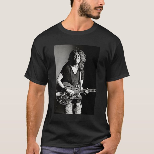 Alvin Lee Print Ten Years After Rock Blues Rockabi T-Shirt (Front)
