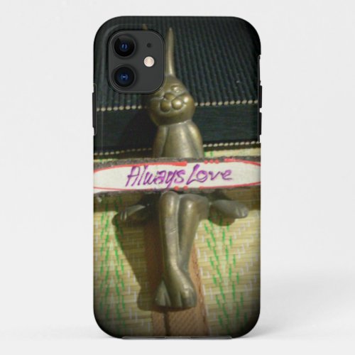 Alwaus Love Hakuna Matata Cute Rabbit stylepng iPhone 11 Case