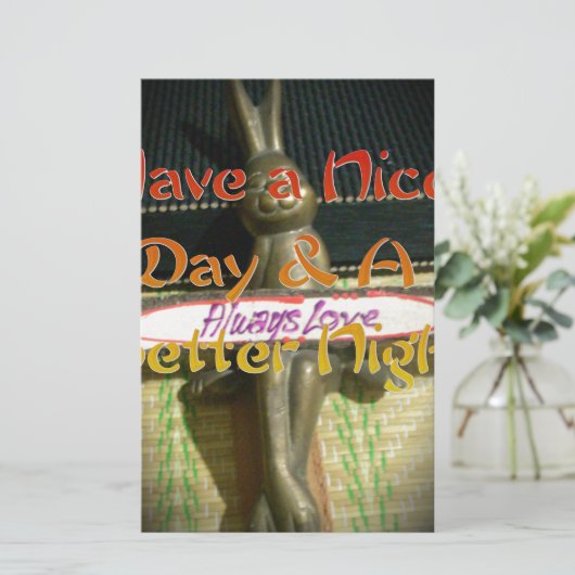 Alwaus Love Hakuna Matata Have a nice day and a Be (Standing Front)