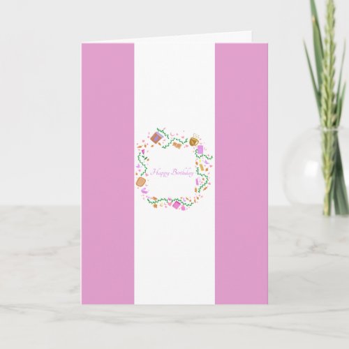 Always a book Girl Card