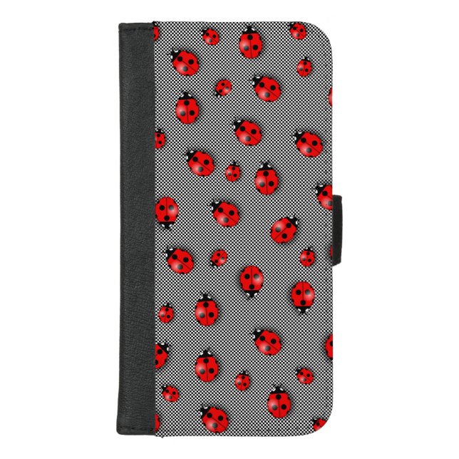 Always a lady iPhone wallet case (Front)