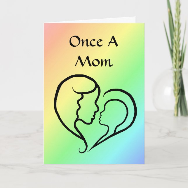 Always A Mother Child Bond Mother's Day Card (Front)