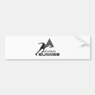 Always a Runner Bumper Sticker