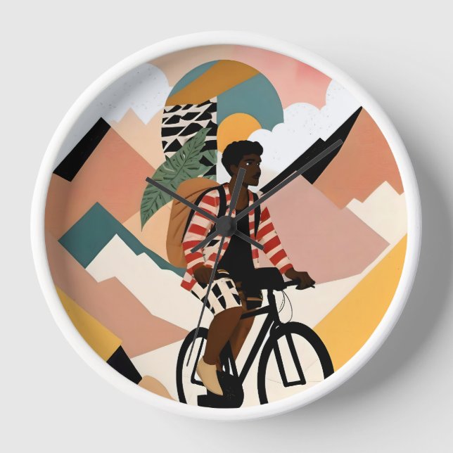 Always a Traveler Clock (Front)