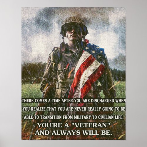 Always A Veteran Poster