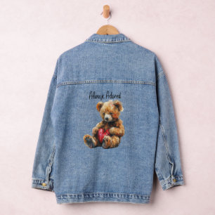 Always Adored Teddy Bear Women's Denim Jacket