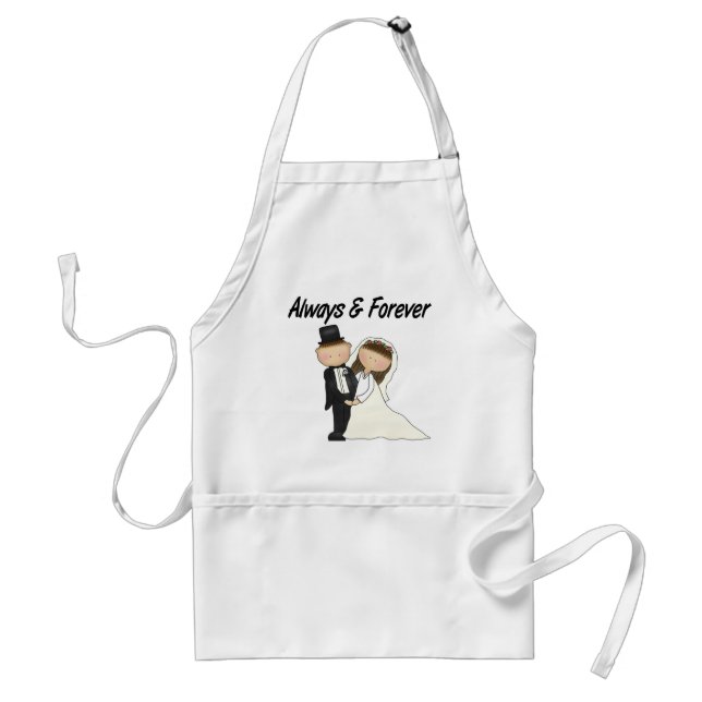 Always and Forever Adult Apron (Front)