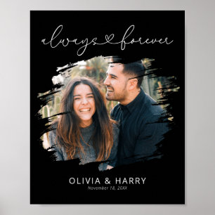 Always And Forever Couple Photo Poster