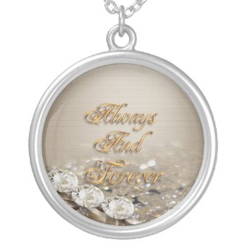 Always And Forever Necklace by Irisangel at Zazzle