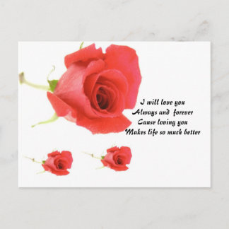 Always and forever postcard