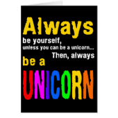 Always be a unicorn (Front)