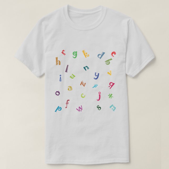 Always Be Creative & Daring with ABCD Tshirts (Design Front)