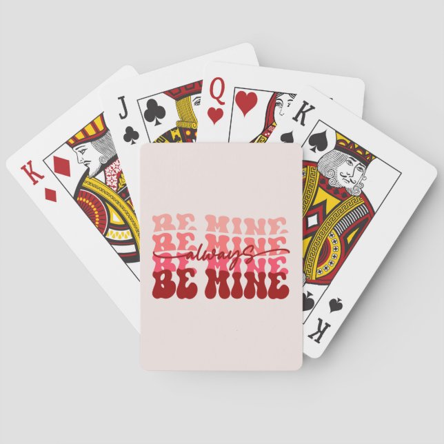 Always Be Mine Poker Cards (Back)