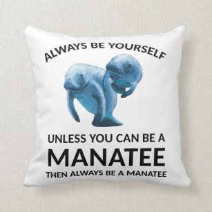 manatee body pillow