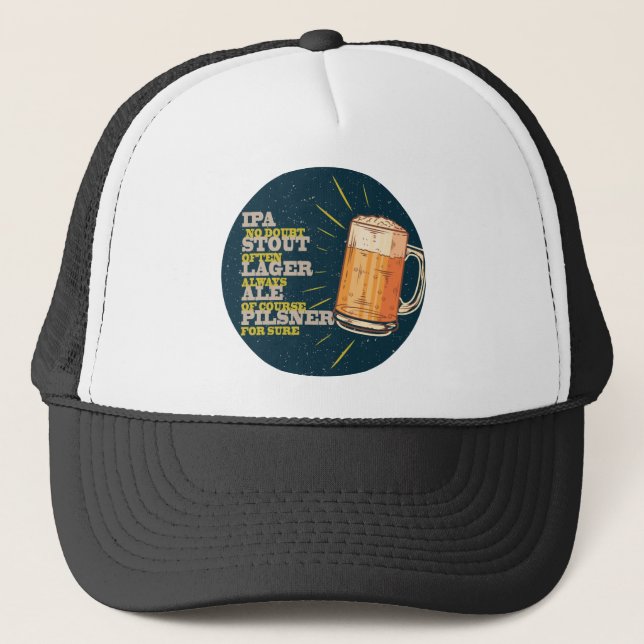 Always Beer Trucker Hat (Front)