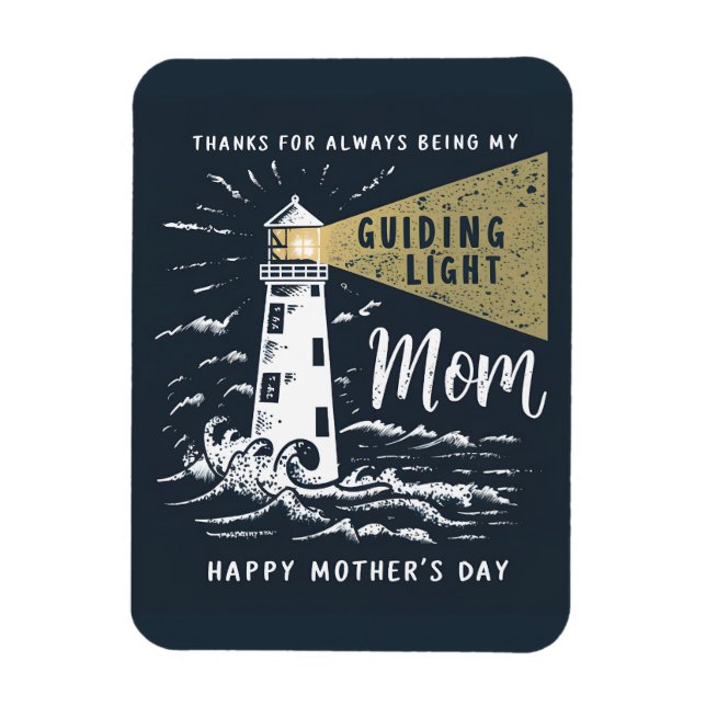 Always Being My Guiding Light - Thin Magnetic Card Magnet (Vertical)