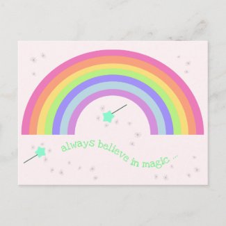 Always believe in magic - Magic Fairy Rainbow