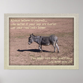 Always believe in yourself poster