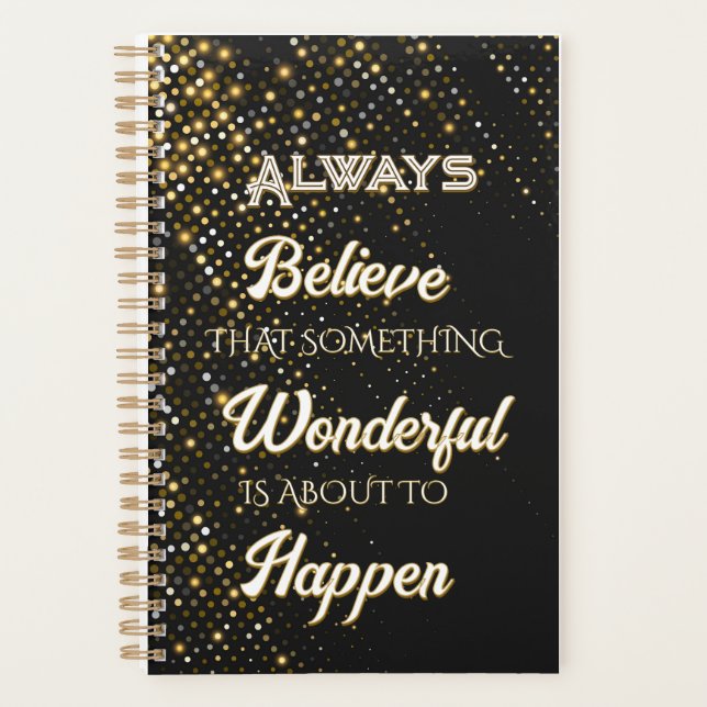Always believe planner (Front)
