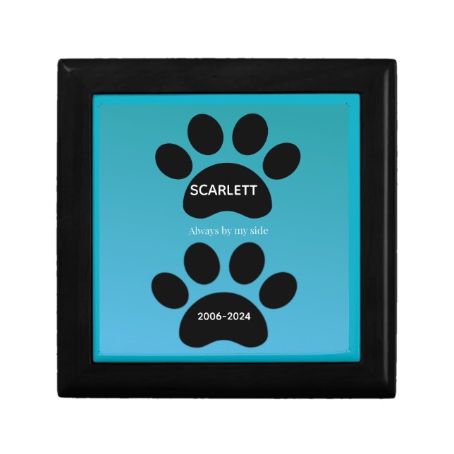 Always By My Side Pet Memorial Gift Box (Front)
