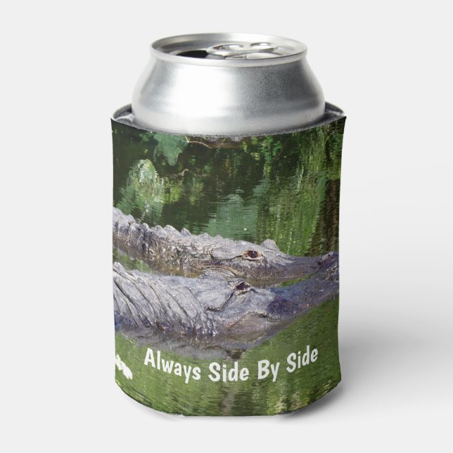 Always By Your Side Alligator Can Cooler (Can Front)