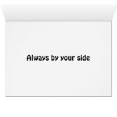 Always By Your Side Cards (Inside Horizontal (Bottom))