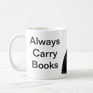 Always Carry Books Coffee Mug