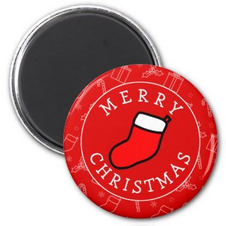 Always Christmas Stocking Magnet