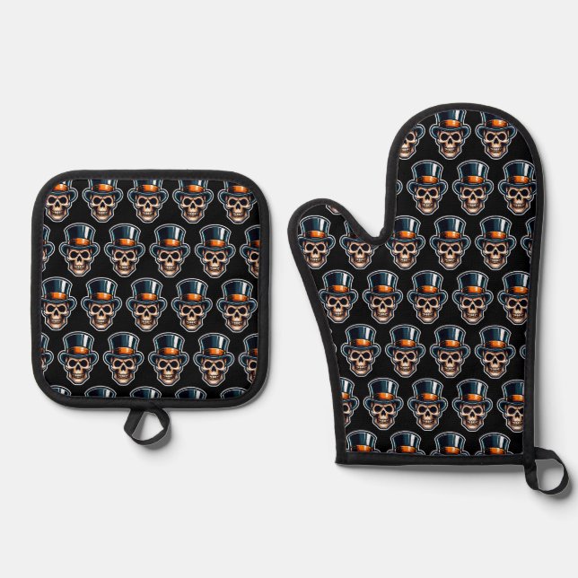 Always Classy Oven Mitt & Pot Holder Set (Front)