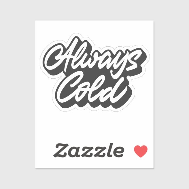 Always Cold Sticker (Sheet)